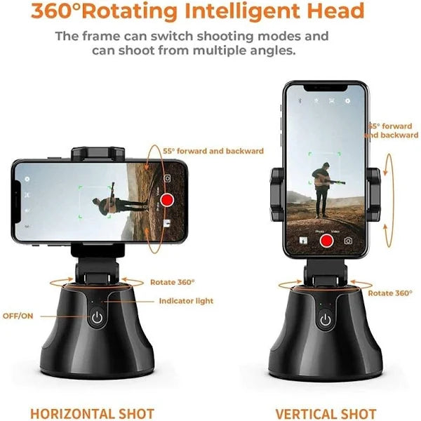 Apai Genie S1 Auto Smart Shooting 360 Degree Object Tracking Smart Phone Holder - Black Apai Genie S1 Auto Smart Shooting 360 Degree Object Tracking Smart Phone Holder - Black